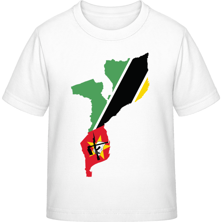 Mozambique Map Camiseta infantil contain pic