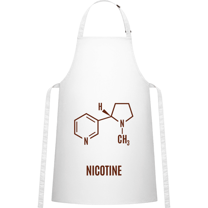 Nicotine Formula Delantal de cocina contain pic