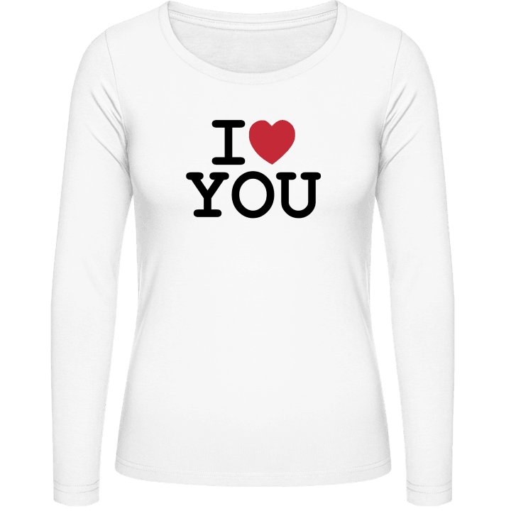 I heart you T-shirt à manches longues pour femmes 0 image