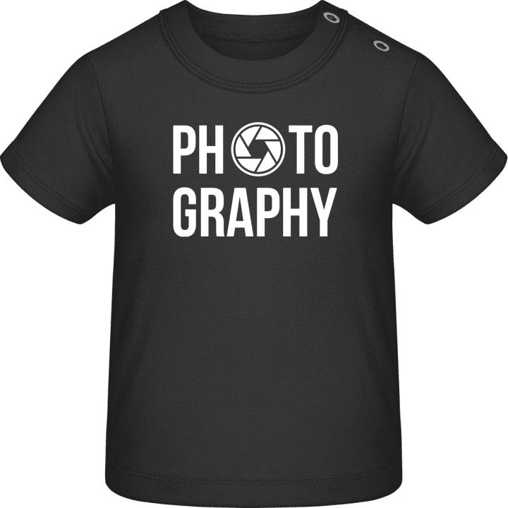 Photography Lens Camiseta de bebé contain pic