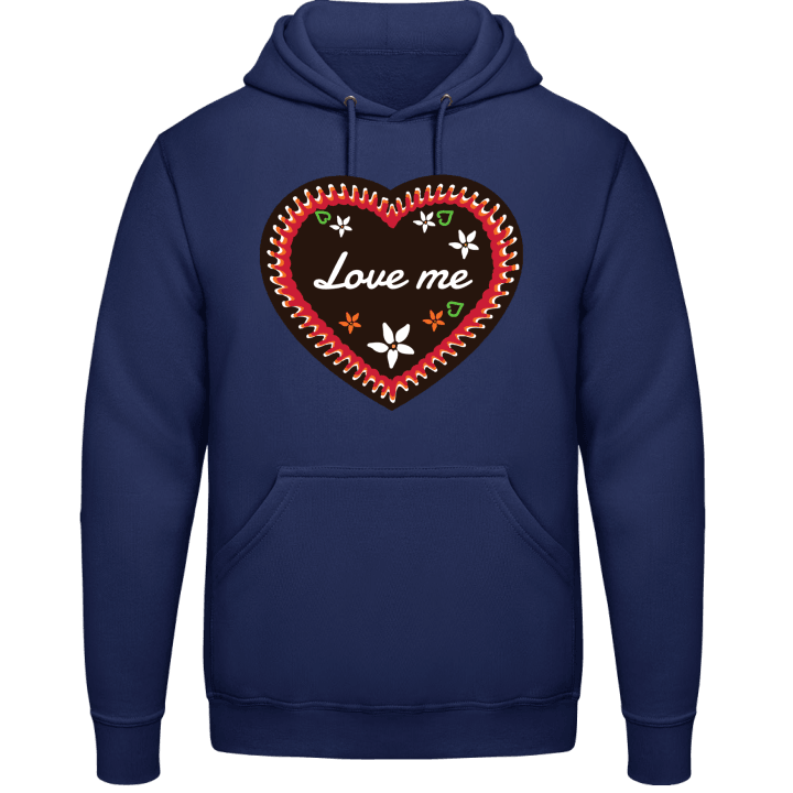Love Me Gingerbread Heart Hoodie contain pic
