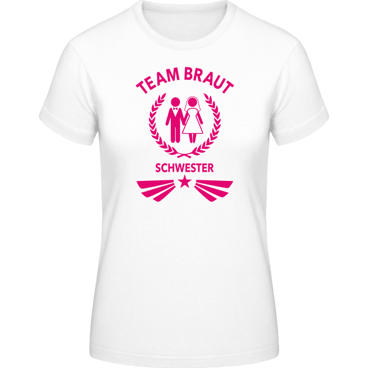 Team Braut Schwester T-shirt för kvinnor 0 image
