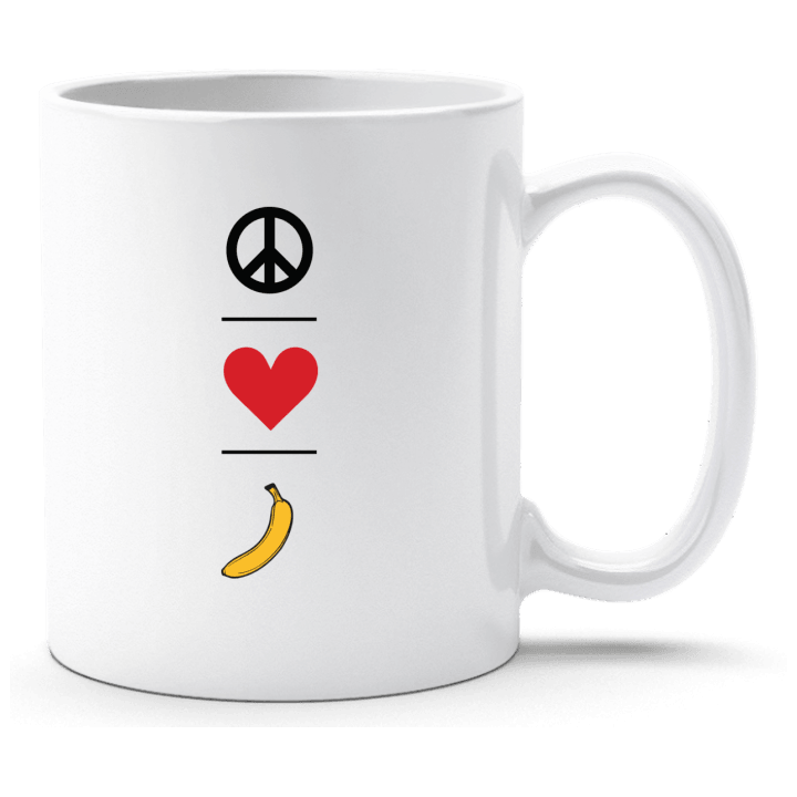 Peace Love Banana Coppa contain pic