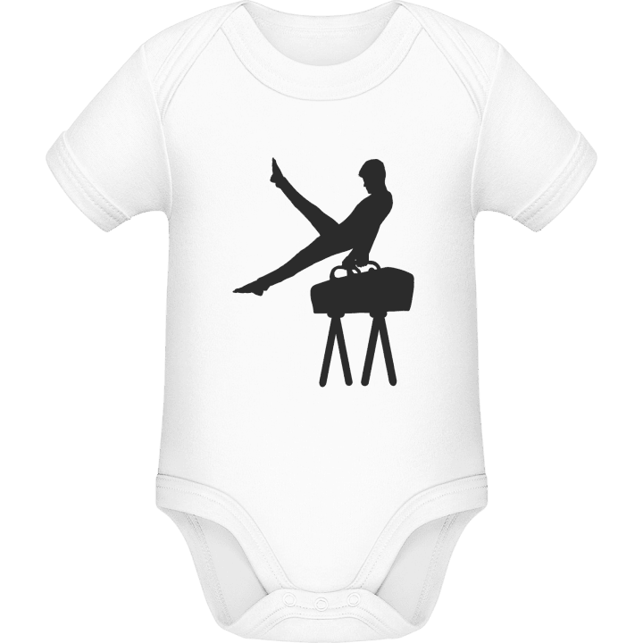 Gym Pommel Horse Silhouette Baby romper kostym contain pic