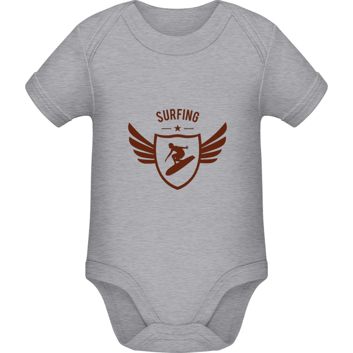 Surfing Winged Baby Strampler contain pic