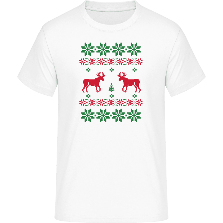 Winter Pattern Deer T-Shirt 0 image