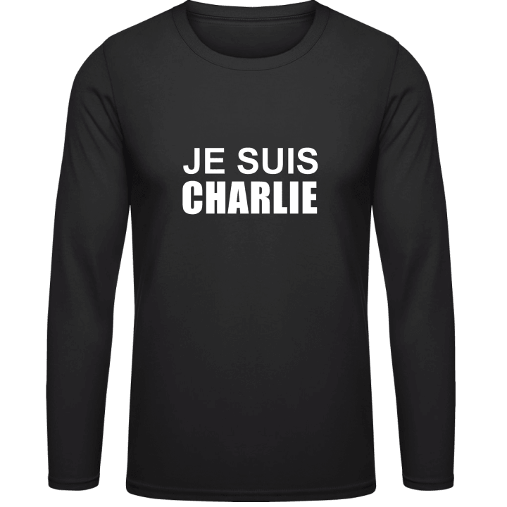 Je suis Charlie Long Sleeve Shirt contain pic