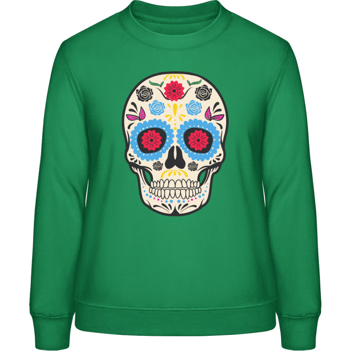 Mexican Skull Sweatshirt för kvinnor 0 image