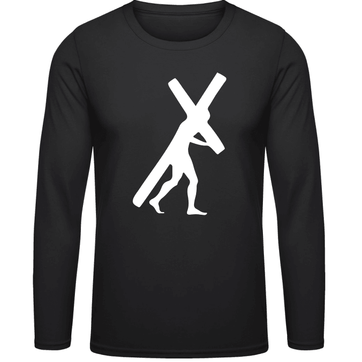 Jesus Cross T-shirt à manches longues contain pic