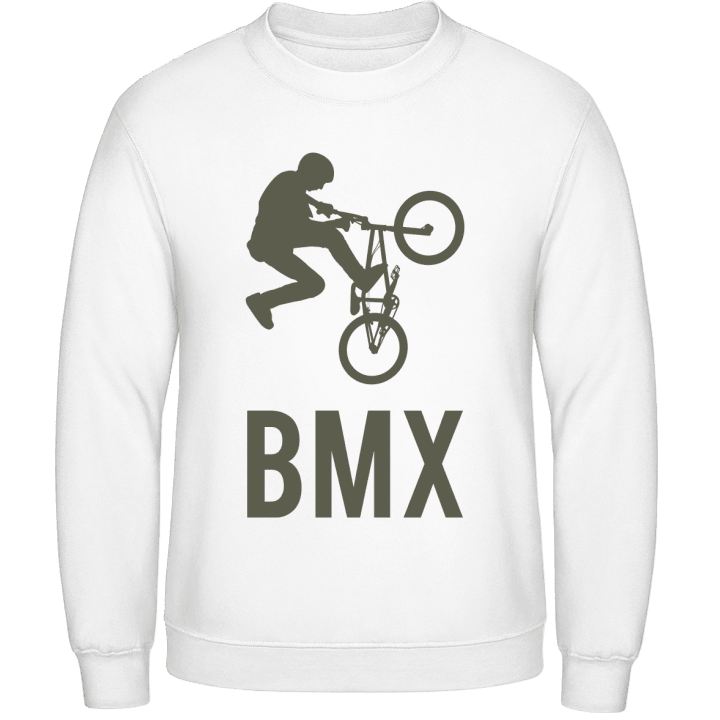 BMX Biker Jumping Sweatshirt contain pic