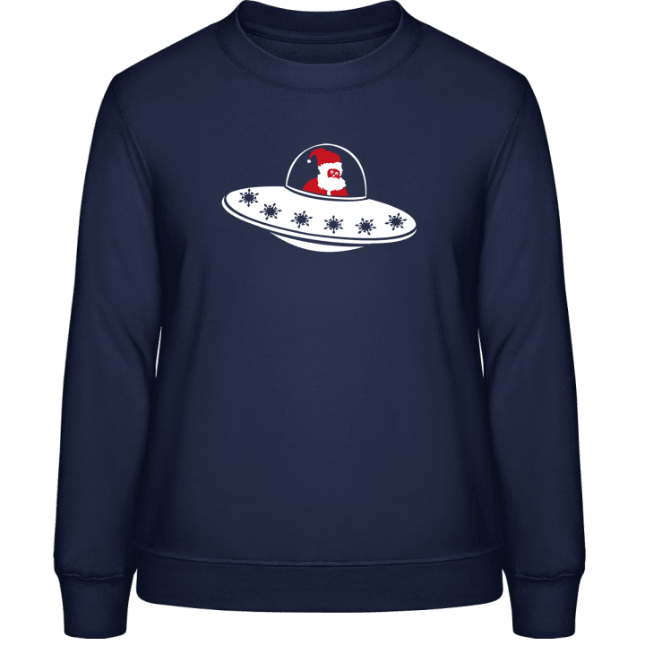 Santa Spaceship Women Sweatshirt 0 image