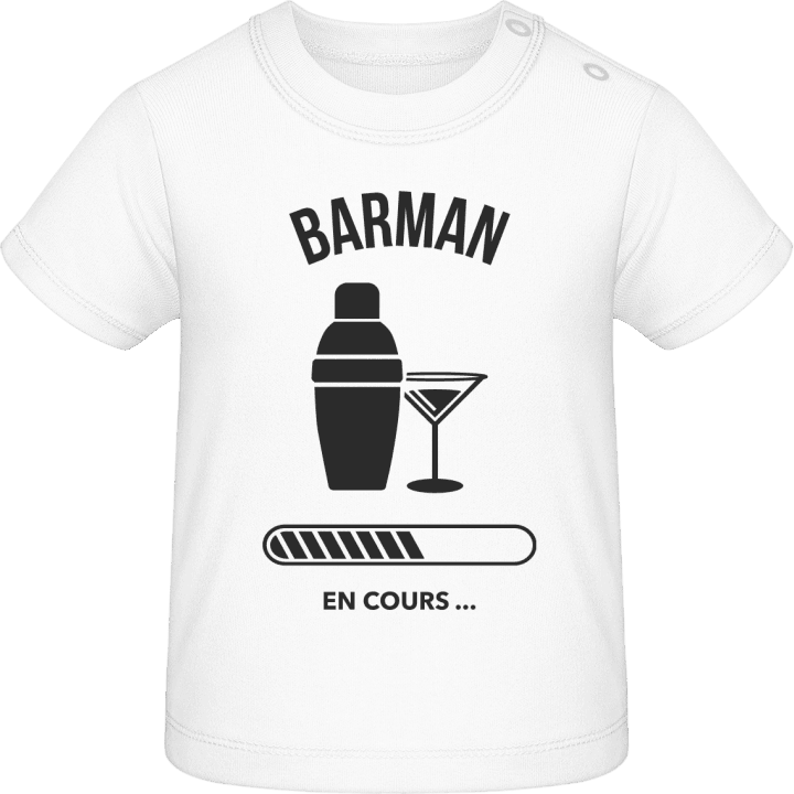 Barman en cours Baby T-Shirt 0 image