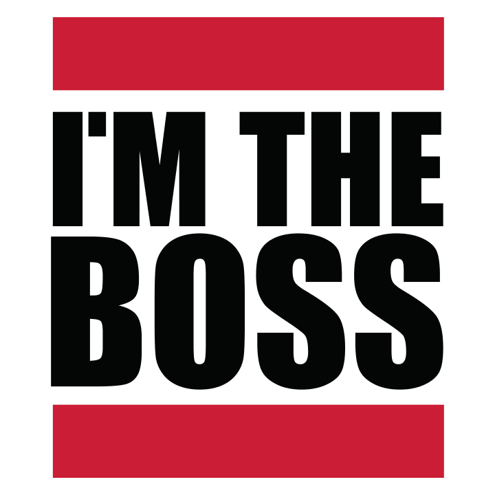 I'm The Boss Logo Stofftasche 0 image