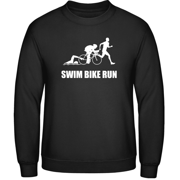 Swim Bike Run Tröja contain pic