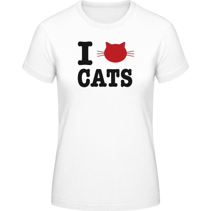I Love Cats Vrouwen T-shirt 0 image