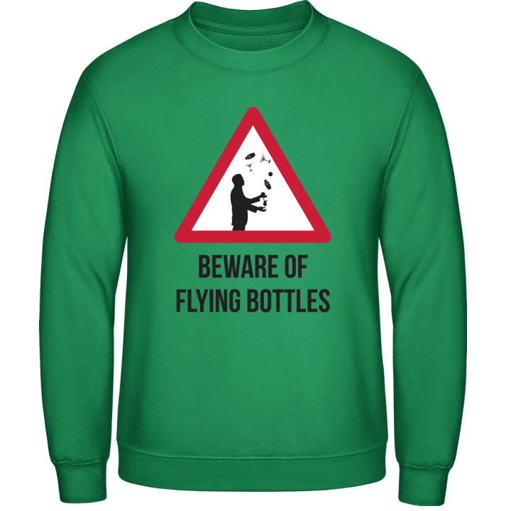 Beware Of Flying Bottles Sudadera contain pic
