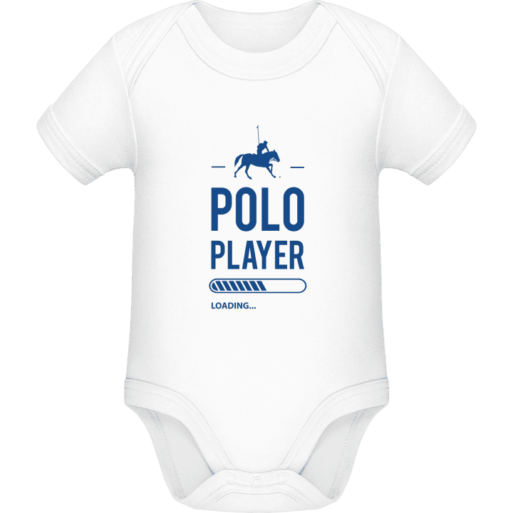 Polo Player Loading Baby romper kostym contain pic