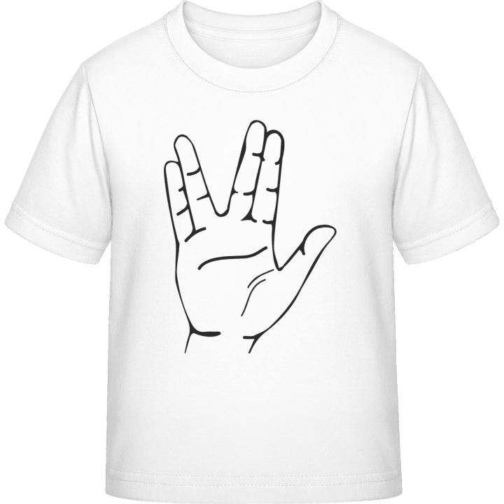 Live Long And Prosper Hand Sign Kinder T-Shirt 0 image