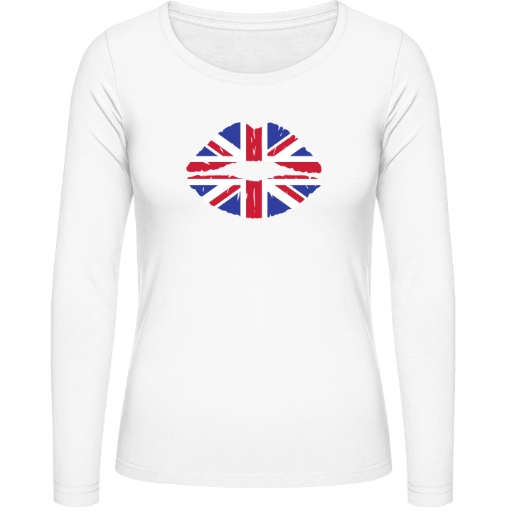 Union Jack Kiss T-shirt à manches longues pour femmes 0 image