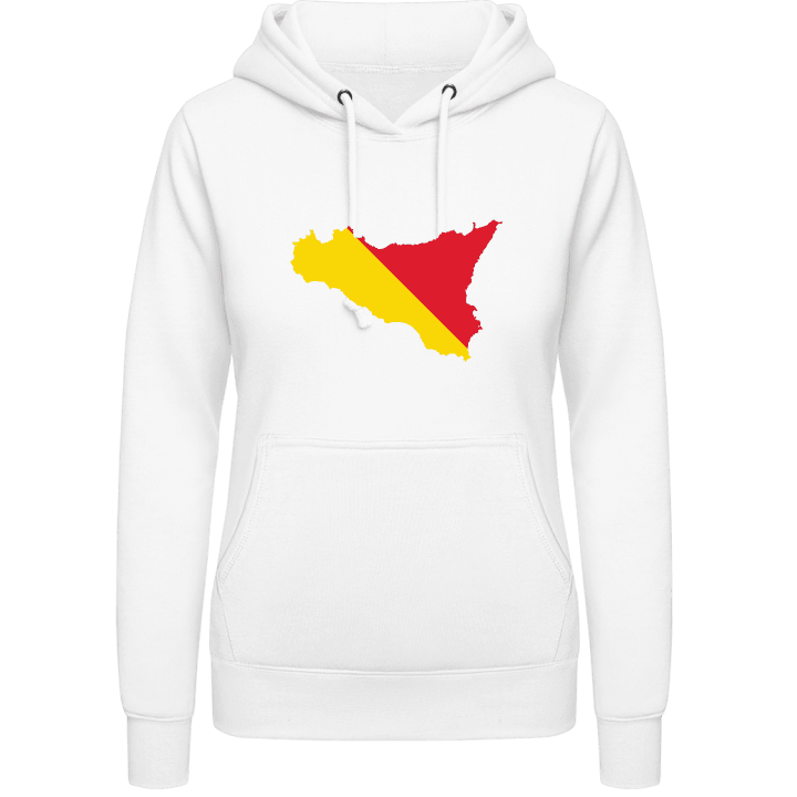 Sicily Map Women Hoodie contain pic