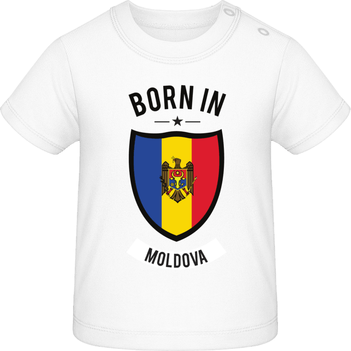 Born in Moldova T-shirt för bebisar 0 image