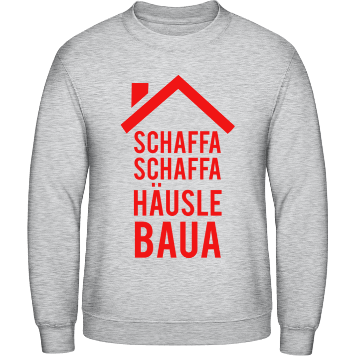 Schaffa schaffa Häusle baua Felpa contain pic