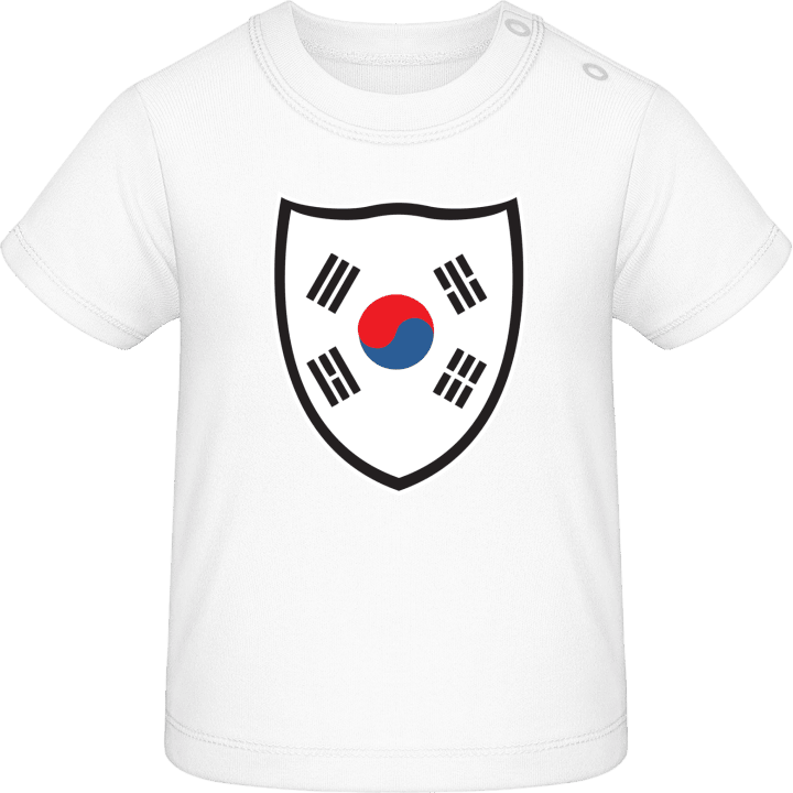 South Korea Shield Flag T-shirt för bebisar contain pic