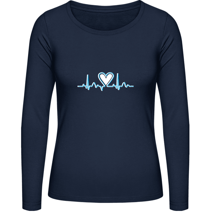 Love Pulse Vrouwen Lange Mouw Shirt contain pic