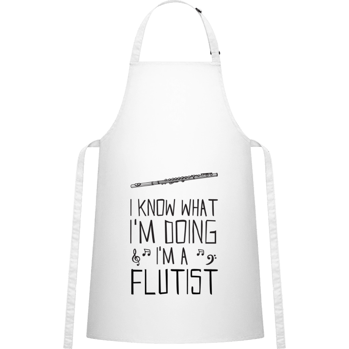 I Know What I´m Doing I´m A Flutist Kitchen Apron contain pic