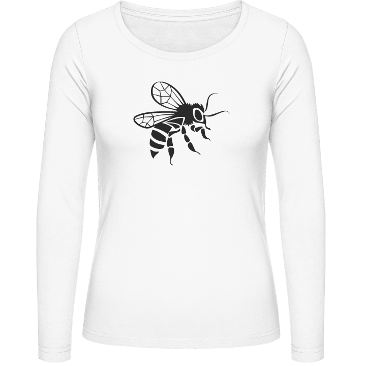 Flying Bee Wasp Langærmet skjorte til kvinder 0 image