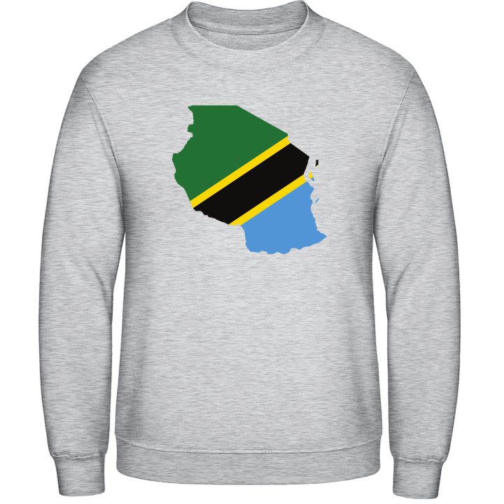 Tansania Map Sweatshirt contain pic