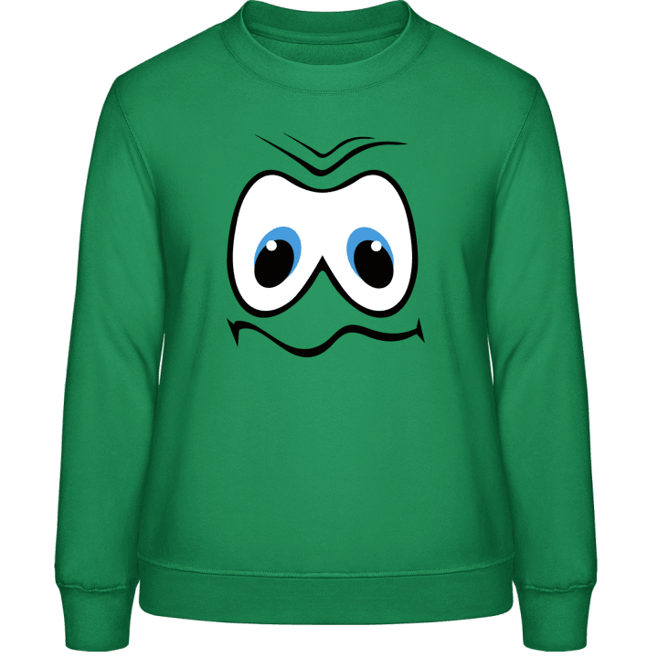 Character Smiley Face Sweatshirt för kvinnor contain pic