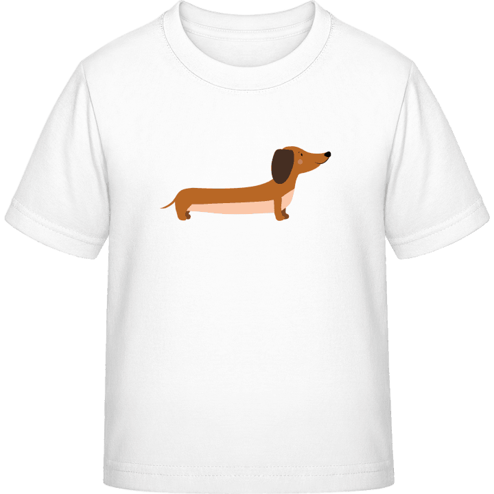 Cute Dachshund T-shirt til børn 0 image