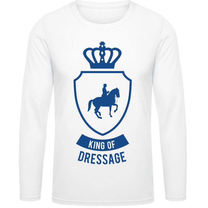 King of Dressage T-shirt à manches longues contain pic
