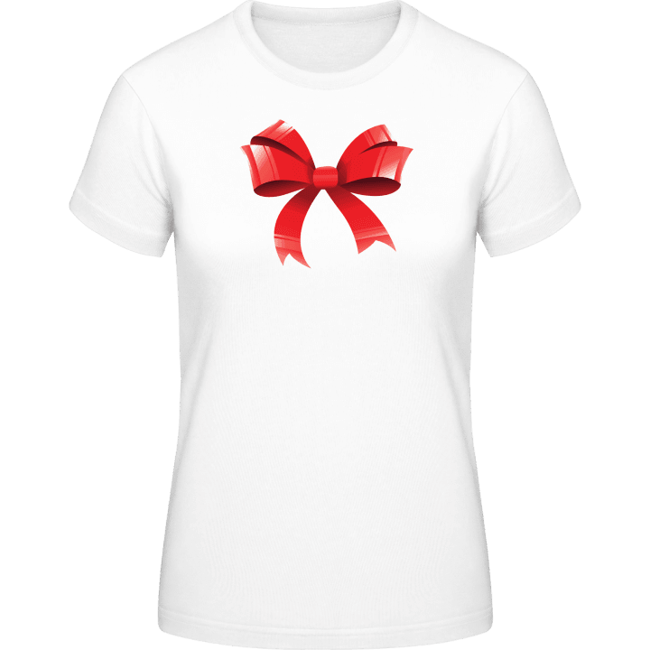 Nastro rosso regalo Maglietta donna 0 image