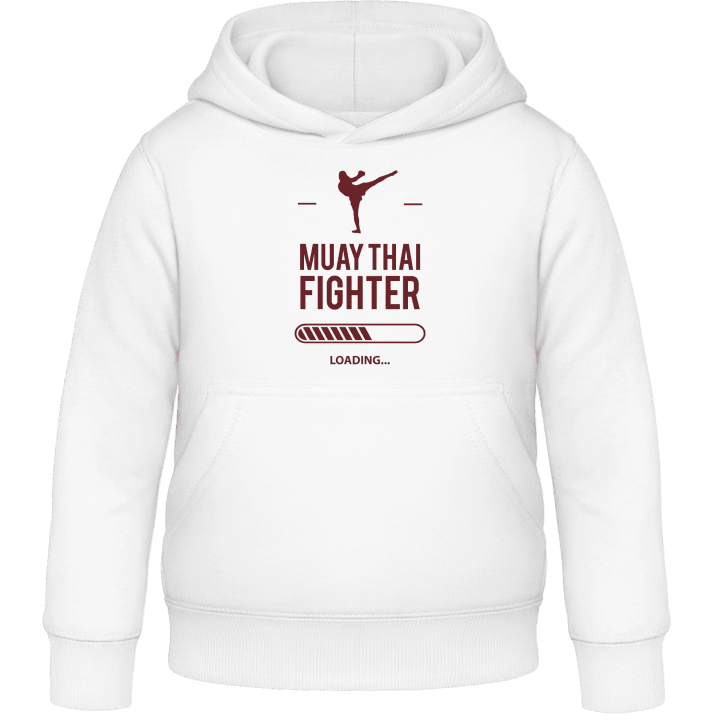 Muay Thai Fighter Loading Barn Hoodie contain pic