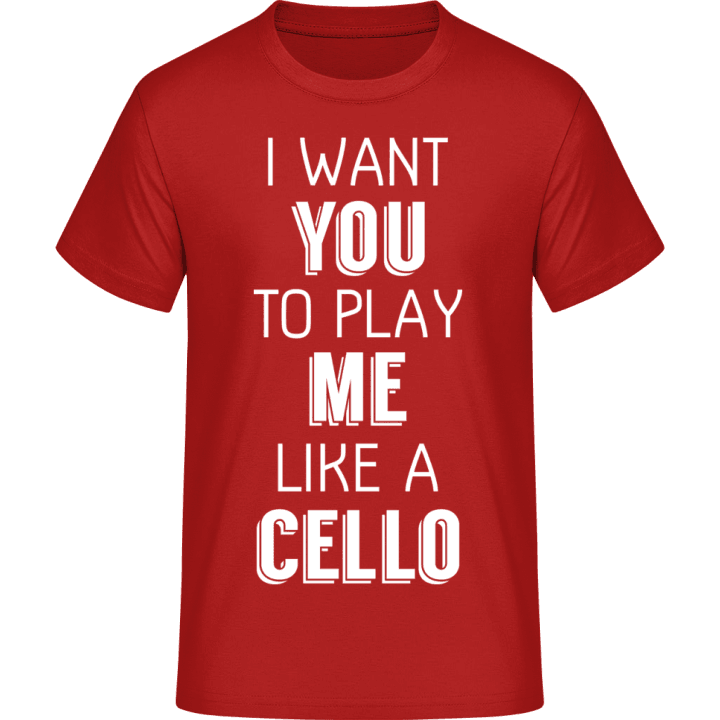 Play Me Like A Cello Maglietta contain pic