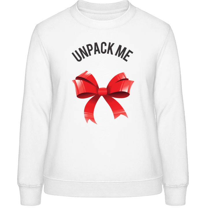 Unpack me Gift Frauen Sweatshirt 0 image