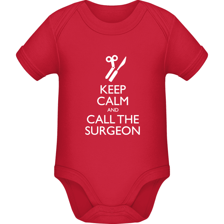 Keep Calm And Call The Surgeon Baby romper kostym contain pic