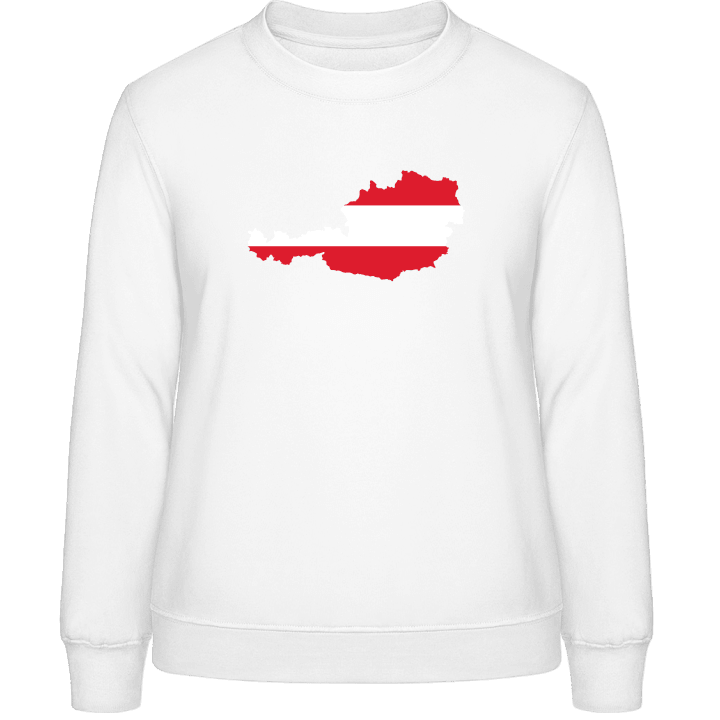 Austria Map Sweatshirt för kvinnor contain pic