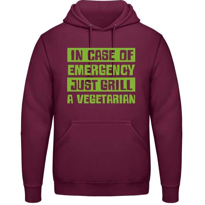 Grill A Vegetarian Hoodie contain pic