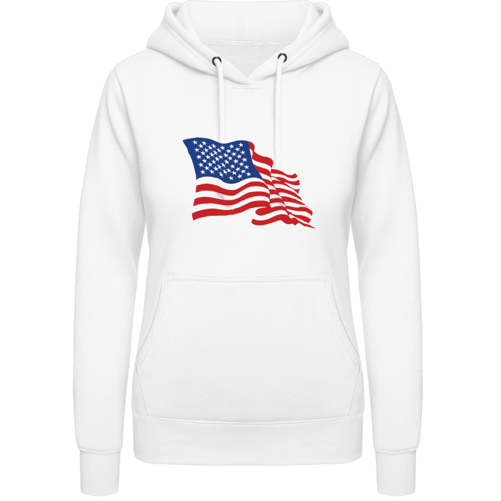Stars And Stripes USA Flag Vrouwen Hoodie contain pic