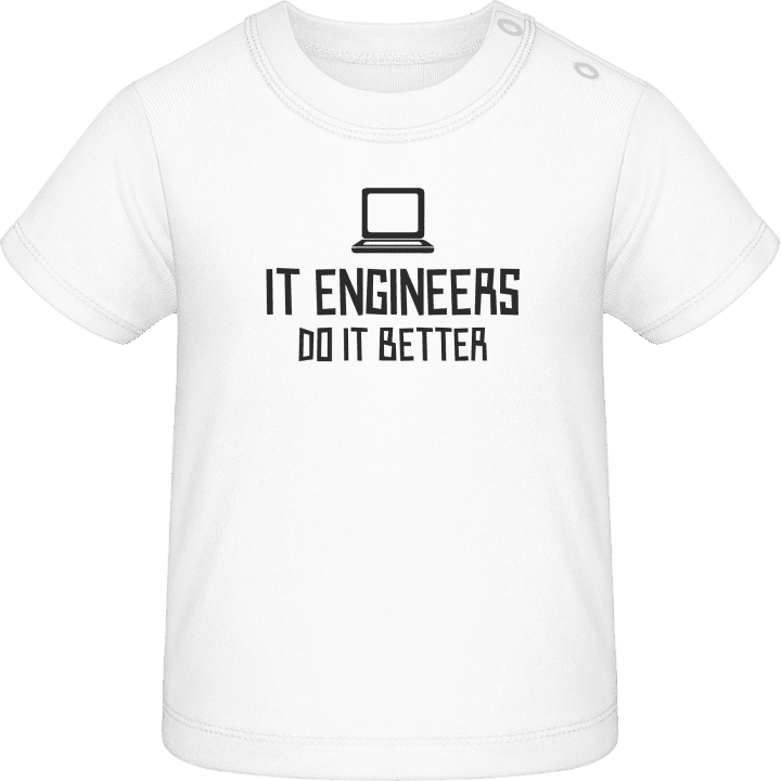Computer Scientist Do It Better Baby T-Shirt contain pic