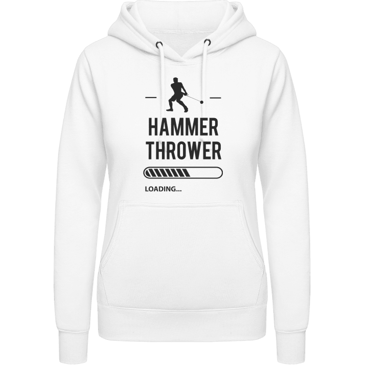 Hammer Thrower Loading Hoodie för kvinnor contain pic