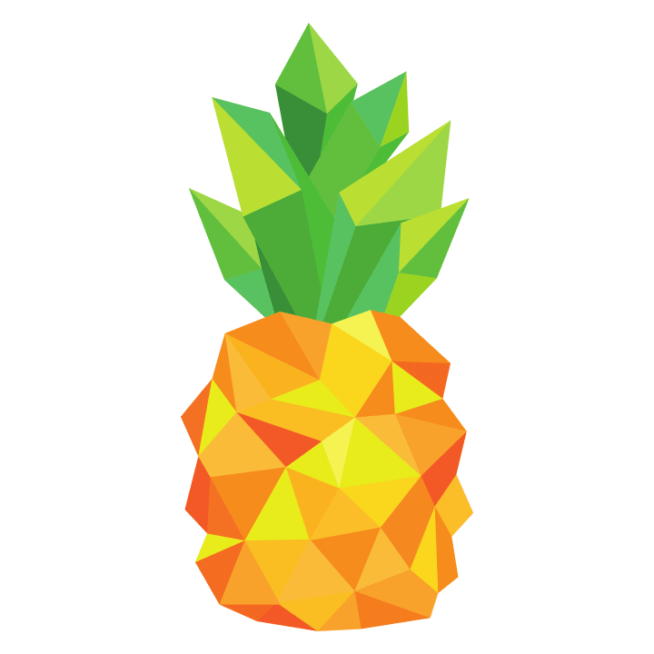 Stylish Pineapple T-skjorte for barn 0 image