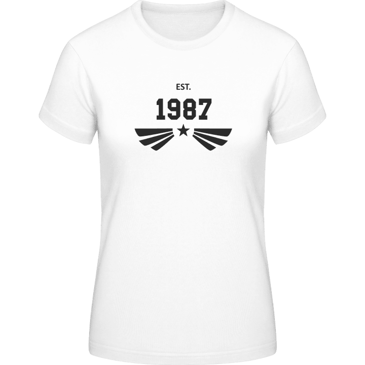 Est. 1987 Star Vrouwen T-shirt 0 image