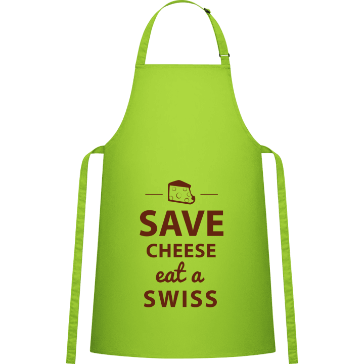 Save Cheese Eat A Swiss Forklæde til madlavning 0 image