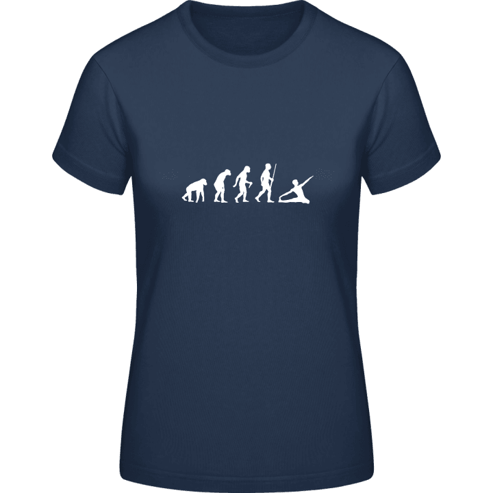 Gymnast Evolution T-shirt för kvinnor contain pic