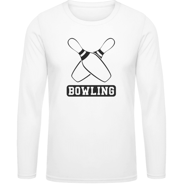 Bowling Icon Long Sleeve Shirt contain pic