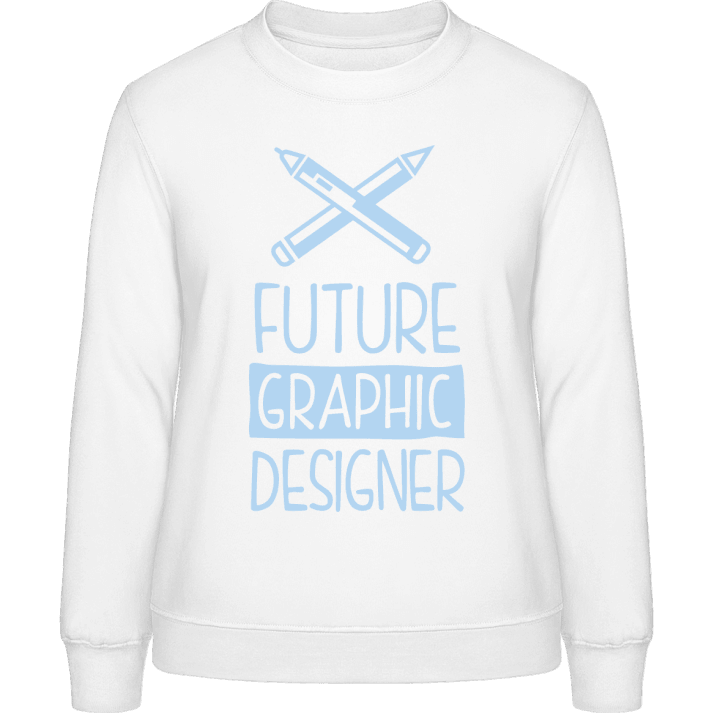 Future Graphic Designer Vrouwen Sweatshirt contain pic